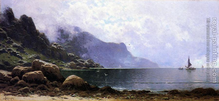 Alfred Thompson Bricher : Mist Clearing Grand Manan